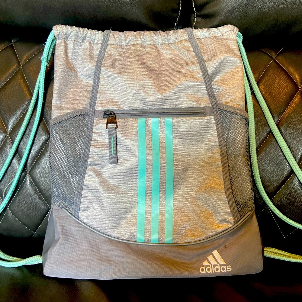 Adidas drawstring bag